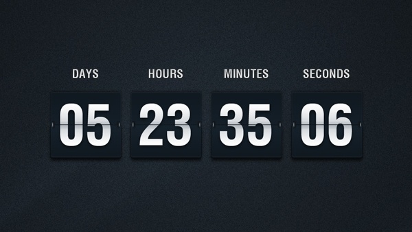 countdown timers for website