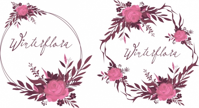 Download Floral wreath free vector download (9,639 Free vector) for ...