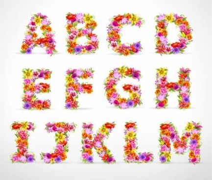 Free Free 278 Floral Alphabet Svg SVG PNG EPS DXF File