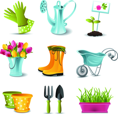 Gardening Tools Images Clip Art