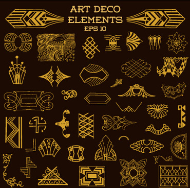 Art Deco Design Elements Free Vector Download 227 249 Free Vector For Commercial Use Format Ai Eps Cdr Svg Vector Illustration Graphic Art Design