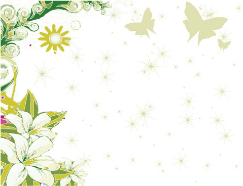 Green butterfly border free vector download (13,564 Free vector) for ...