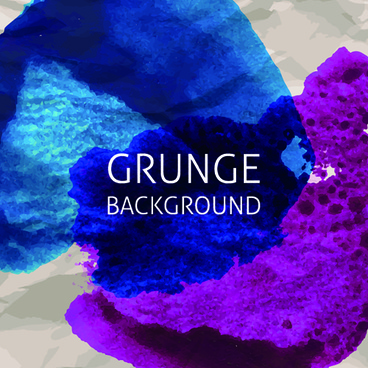 Vector Grunge Watercolor Background Free Vector Download 53 379