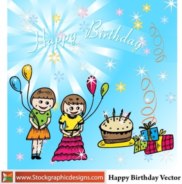 Free happy birthday tarpaulin designs free vector download (5,577 Free ...