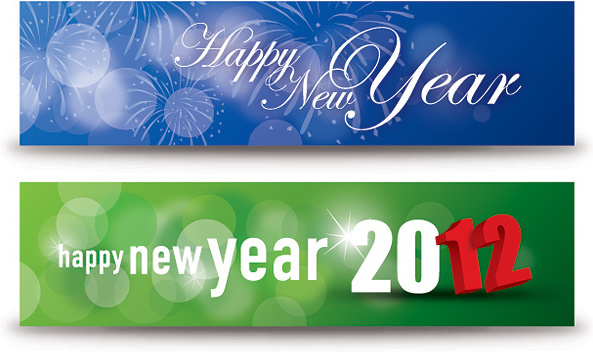 Happy new year banner clip art free vector download ...