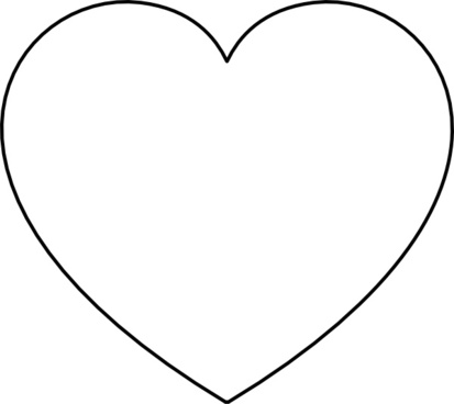 Free clip art heart outline Free vector for free download about (38 ...