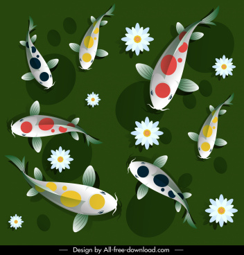 Download Koi Fish Free Vector Download 1 464 Free Vector For Commercial Use Format Ai Eps Cdr Svg Vector Illustration Graphic Art Design