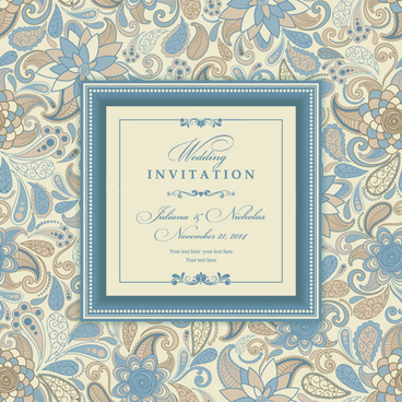 Vector Light Color Floral Background Free Vector Download 69 754