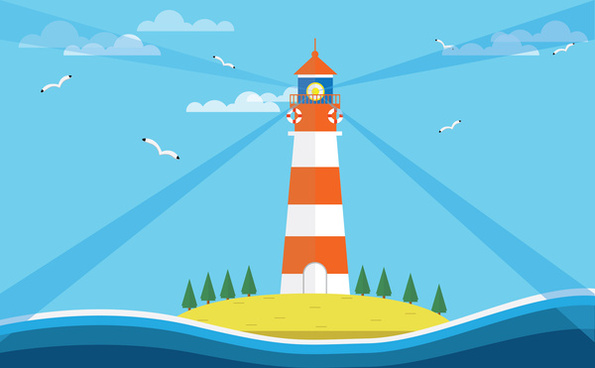 Download Lighthouse Vector Free Vector Download 100 Free Vector For Commercial Use Format Ai Eps Cdr Svg Vector Illustration Graphic Art Design