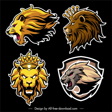 Lion Logo Vector Free Vector Download 69 230 Free Vector For Commercial Use Format Ai Eps Cdr Svg Vector Illustration Graphic Art Design