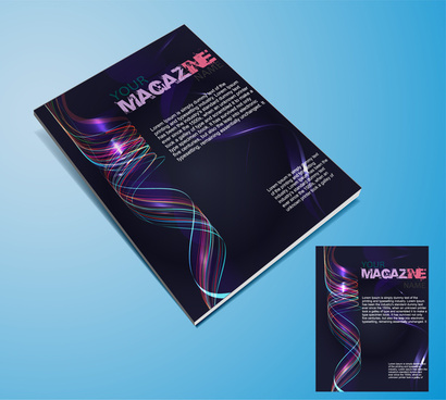 School Magazine Cover Page Design Free Vector Download 8 242 Free