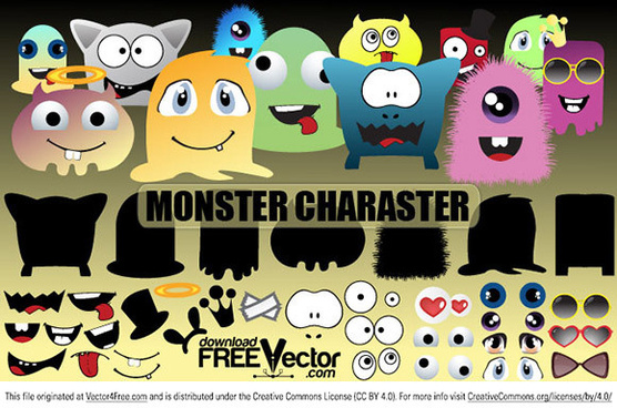 Svg Monster Free Vector Download 85 223 Free Vector For Commercial Use Format Ai Eps Cdr Svg Vector Illustration Graphic Art Design Sort By Relevant First