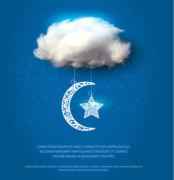 Vector Moon Clouds Stars Free Vector Download 7 106 Free Vector For Commercial Use Format Ai Eps Cdr Svg Vector Illustration Graphic Art Design