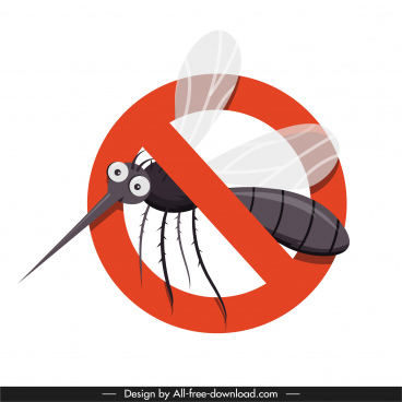 Mosquito Sad Free vector in Encapsulated PostScript eps ( .eps ) vector ...