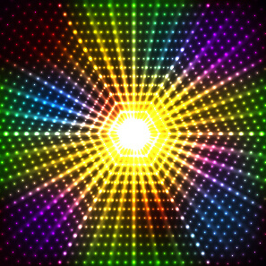 Multicolored Light Effects Banner Background Free Vector Download