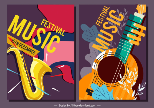 Music Festival Poster Design Free Vector Download 14 027 Free Vector For Commercial Use Format Ai Eps Cdr Svg Vector Illustration Graphic Art Design