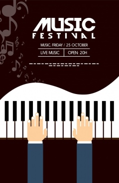 Music Festival Poster Violet Symbol Elements Design Free Vector In Adobe Illustrator Ai Ai Format Encapsulated Postscript Eps Eps Format Format For Free Download 2 11mb