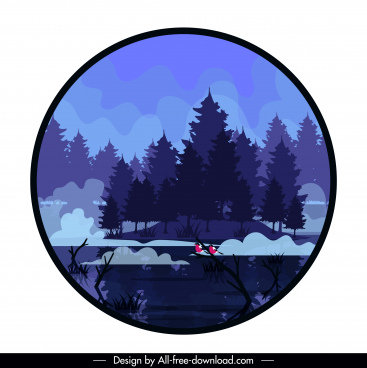 Natural Landscape Background Clipart Free Vector Download 59 629 Free Vector For Commercial Use Format Ai Eps Cdr Svg Vector Illustration Graphic Art Design Pencil drawing in a circle easy pencil drawing how to draw a scenery inside circle circle drawing youtube. natural landscape background clipart