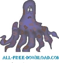 octopus mad and sad