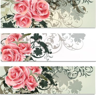 Floral Banners Free Vector Download 21 227 Free Vector For Commercial Use Format Ai Eps Cdr Svg Vector Illustration Graphic Art Design