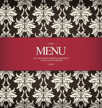 Menu cover vector Free vector in Encapsulated PostScript eps ( .eps ...