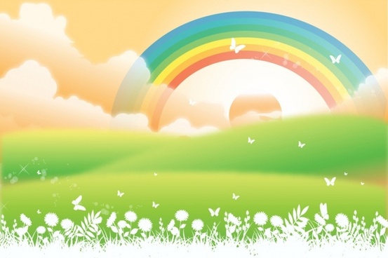 Download Reading rainbow Free vector in Encapsulated PostScript eps ...