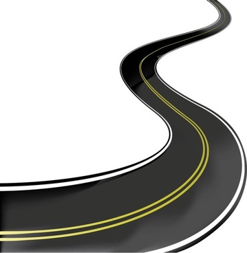 Realistic highway 04 vector Free vector in Encapsulated PostScript eps ...