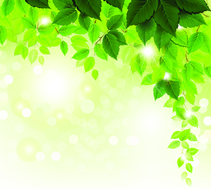 Fresh green leave background free vector download (48,149 Free vector ...