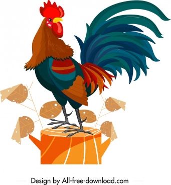 Rooster Free Vector Download 178 Free Vector For Commercial Use