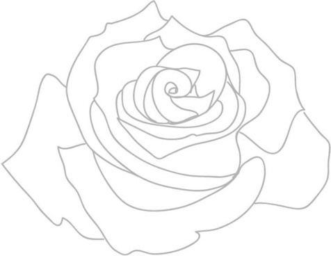 Rose outline svg free vector download (94,173 Free vector) for