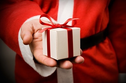 santa claus gift