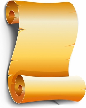 fancy paper scroll design
