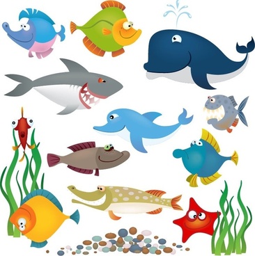 Download Free Sea Animals Vector Free Vector Download 10 873 Free Vector For Commercial Use Format Ai Eps Cdr Svg Vector Illustration Graphic Art Design Yellowimages Mockups