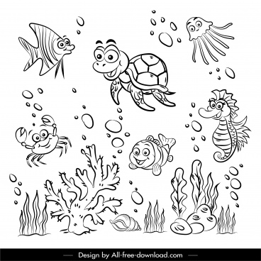 Sea Free Vector Download 2 140 Free Vector For Commercial Use Format Ai Eps Cdr Svg Vector Illustration Graphic Art Design