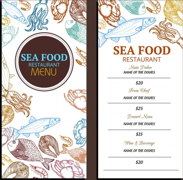  Seafood free vector download 165 Free vector for 