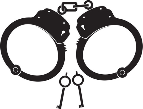 Download Police handcuffs vector free vector download (200 Free ...