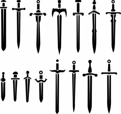 vector skull free outline Sword vector) download free Free vector (180 for