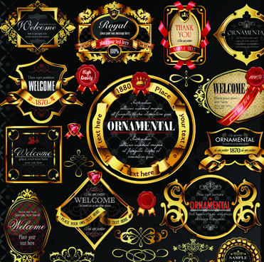 Gold Banner Free Vector Download 13 074 Free Vector For
