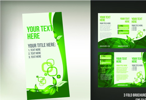 Blank Tri Fold Brochure Template Free Download from images.all-free-download.com