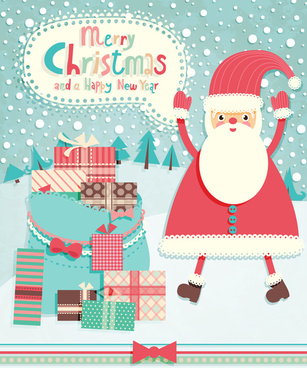 Vintage Merry Christmas Card Template Free Vector Download 43 403 Free Vector For Commercial Use Format Ai Eps Cdr Svg Vector Illustration Graphic Art Design