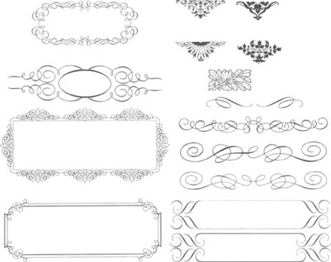 Download Simple border designs free vector download (7,955 Free ...