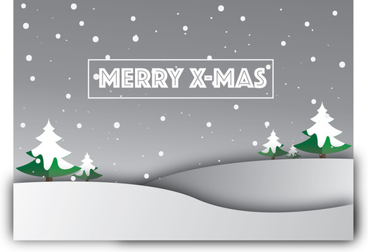 Download Winter Christmas Landscape Free Vector Free Vector Download 9 244 Free Vector For Commercial Use Format Ai Eps Cdr Svg Vector Illustration Graphic Art Design