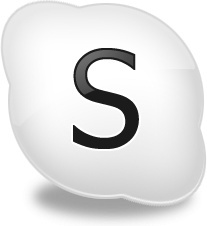 transparent skype logo