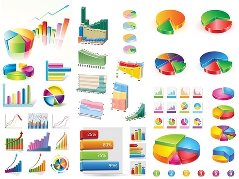 Statistics graphs free vector download (627 Free vector) for commercial