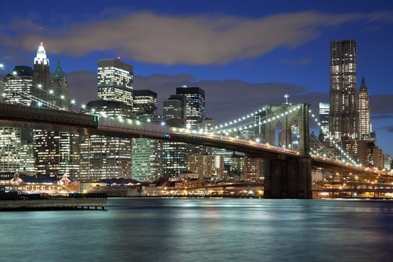 New york city skyline at night free stock photos download (8,271 Free ...