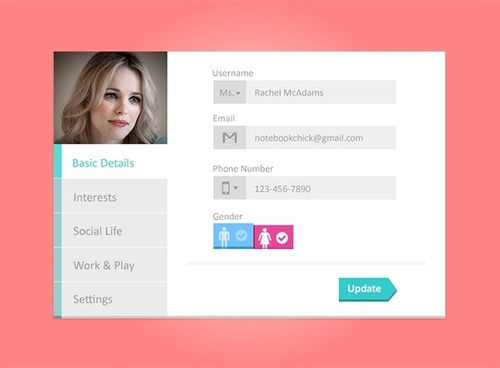 Profile design psd file free psd download (672 Free psd ...