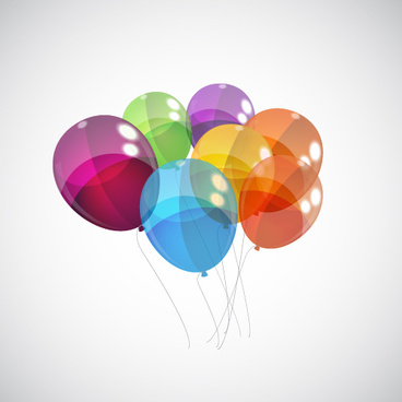 Balloon Vector Background Free vector in Encapsulated PostScript eps ( .eps ) vector