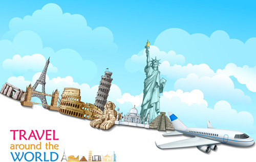 World travel vector free free vector download (2,671 Free vector) for ...