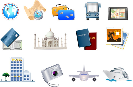 Free Vector Travel Icons Free Vector Download 29 656 Free Vector