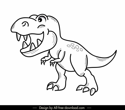 Download Dinosaur Free Vector Download 282 Free Vector For Commercial Use Format Ai Eps Cdr Svg Vector Illustration Graphic Art Design